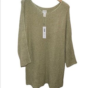 Petite Shine Detail Shannon Pullover